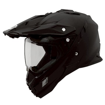 THH 安全帽 TX-27SP 素色 平光黑 越野帽 雙D扣 抗UV400 可拆洗 全罩