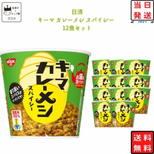 レトルト食品 常温保存 詰め合わせ 送料無料 インスタント食品 日清 キーマカレーメシ 種 6食×2ケース 12食セット レトルト 惣菜 カップ