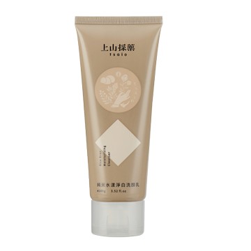 上山採藥純米水漾淨白洗顏乳100g克