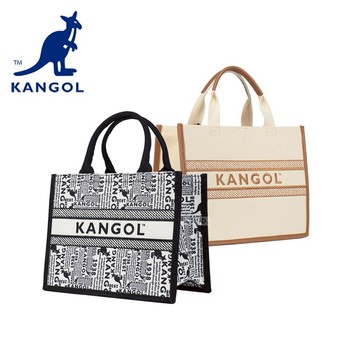 KANGOL 英國 袋鼠 滿版印花兩用包【65228712】 包包 斜背包