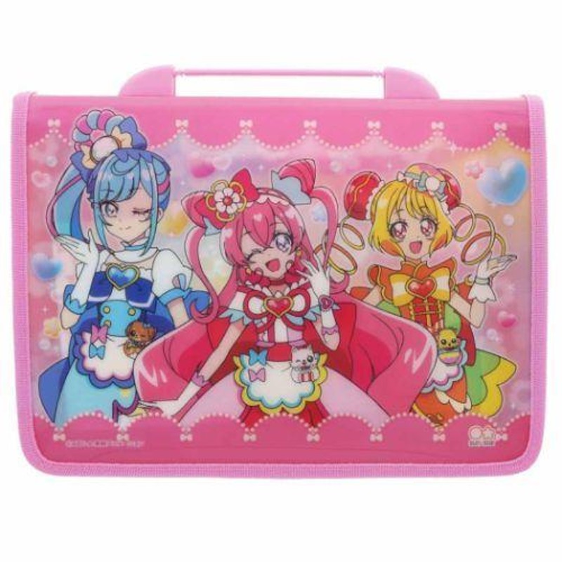 ステーショナリーバッグ 7点セットデリシャスパーティプリキュア サンスター文具 バッグ＆消しゴム＆クレヨン＆ペンケース＆鉛筆＆おえかき帳＆シール |  LINEブランドカタログ