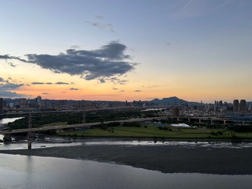 水築館=面河景高樓景觀露台戶(二戶打通)｜新北市永和區環河西路二段