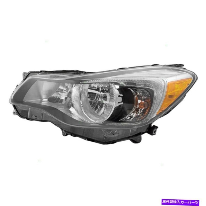 USヘッドライト スバルインプレッサXVクロスストリック＆ハイブリッドドライバのヘッドライトアセンブリハロゲン Headlight Assembly  for Subaru Impr 通販 LINEポイント最大0.5%GET | LINEショッピング