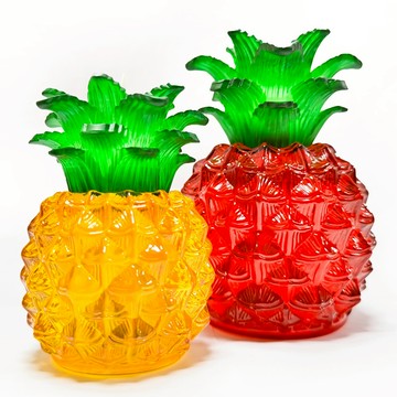 【新韻傳音】中型｜電池款 好運旺來燈（單入）｜旺來蠟燭 仿真蠟燭 鳳梨蠟燭燈 拜拜 鳳梨燈 天貺日 D802B