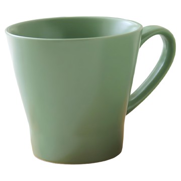 JUST HOME 青森陶瓷馬克杯 5692-04A 350ml  綠色  1個