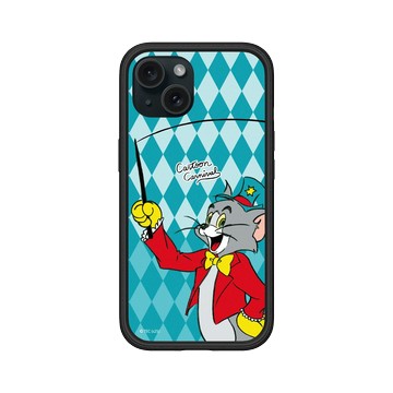 iPhone 15 Mod NX 黑 - 湯姆貓與傑利鼠 Tom and Jerry - 卡通嘉年華 - 湯姆貓