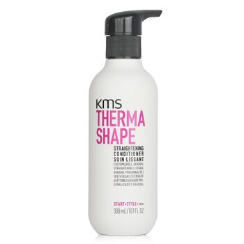 KMS California 加州KMS THERMA SHAPE 熱塑順直造型護髮素 300ml/10.1oz-捲髮及波浪髮型潤髮乳