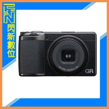 搶券最高折320｜現貨~ 128G全配組~註冊送好禮~ RICOH GR III HDF 黑柔焦版(公司貨)GR3 GRIII