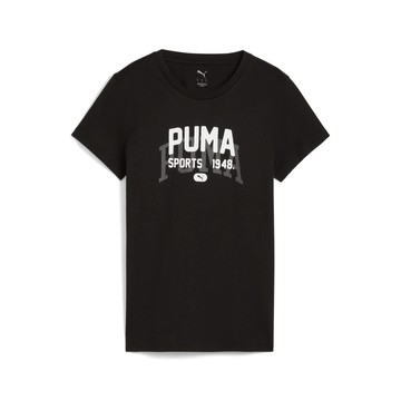 PUMA 基本系列Varsity短袖T恤 女性