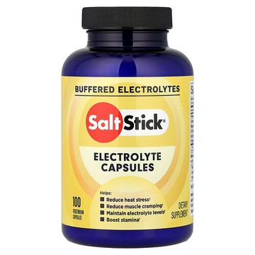 SaltStick, 電解質膠囊，100 粒素食膠囊