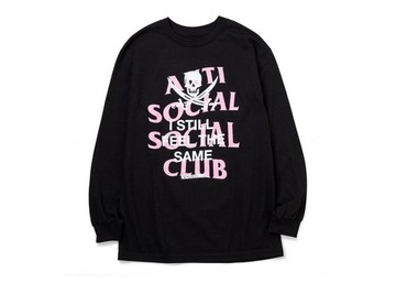 ASSC X NEIGHBORHOOD BLACK JACK BLACK LONG SLEEVE TEE