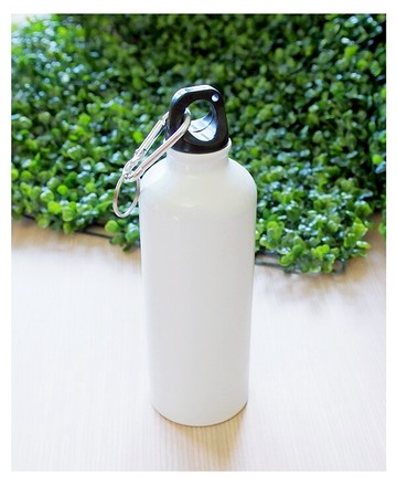 運動水壺-白色 500ml 自行車水壺 登山水壺 冷水壺 簡約時尚 爬山 方便攜帶 贈品禮品