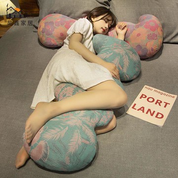 免運 長條枕 抱枕 靠枕 睡枕 三層紗布波浪抱枕睡覺長條側睡床上夾腿學生宿舍沙發靠枕生日禮物工廠直銷 現貨免運 可開發票 售後保障 新品特價 5h722