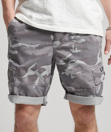 Superdry Men's Men's Core Cargo Shorts Light Grey / Ice Camo - Size: 30