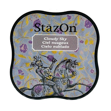 【TSUKINEKO 日本月貓】油性迷你印台 陰天灰