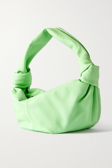 Bottega Veneta - Mini Knotted Leather Tote - Green - one size