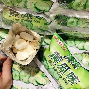 🔥 24H 發貨🔥清爽拍黃瓜青瓜片 袋裝 解饞小零食 黃瓜片 童年的迴憶膨化食品辦公室休閒食品
