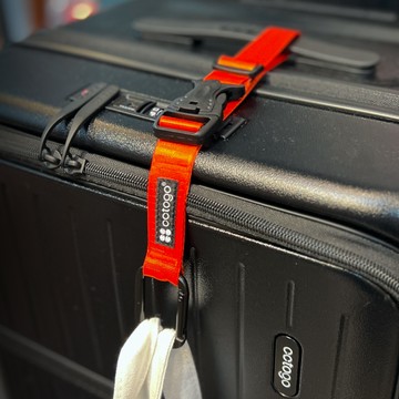 [cctogo]多功能掛釦 亮橘