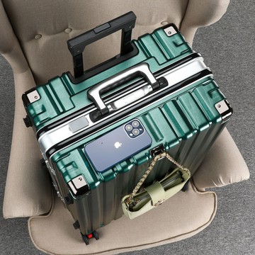 【免運/可開票】台灣公司 行李箱 登機行李箱 拉桿箱 上翻蓋箱拉桿箱 攝影箱 旅行箱 行李箱男學生超大容量旅行箱26新款鋁框拉桿箱女萬向輪20密碼皮箱