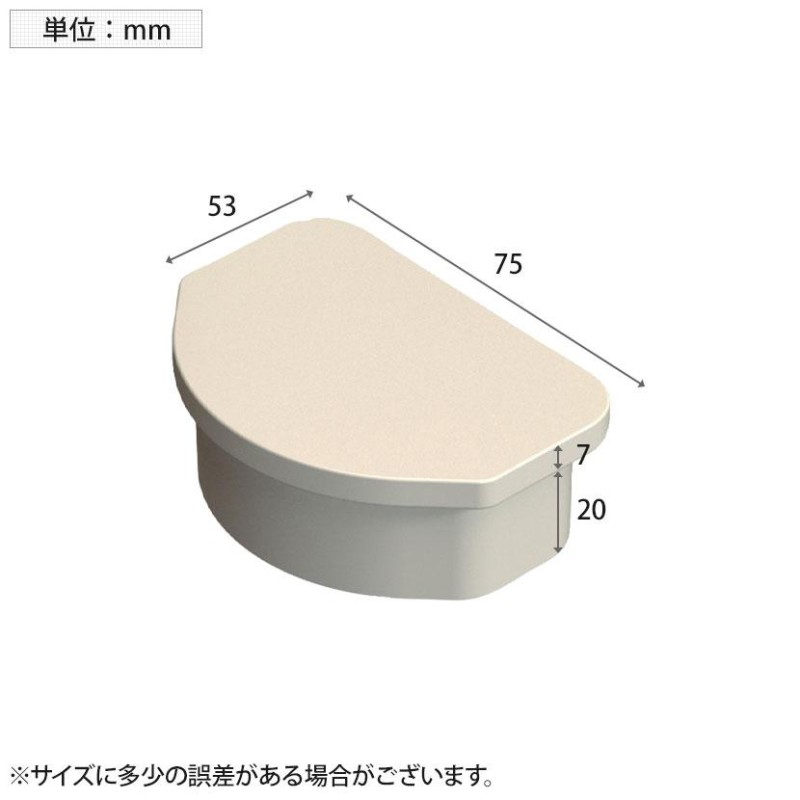 TRUSCO プラスチックシェルフ オープンラック用コーナーキャップセット