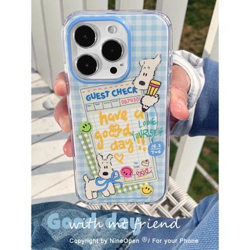 九點半磁吸西高地便簽貼旋轉支點殼適用蘋果16ProMax手機殼iphone17pro/15可愛隱藏式帶支架全包防摔保護套