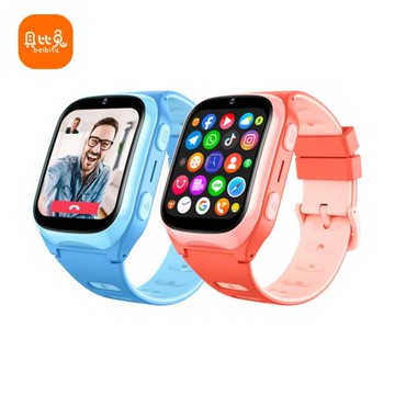 4G兒童電話手表全網通視頻通話香港初中智能臺灣定位學生電話手表