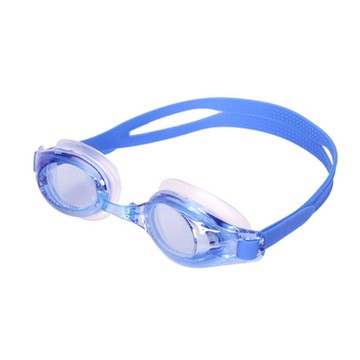 MIZUNO SWIM 泳鏡-台灣製 抗UV 防霧 蛙鏡 游泳 美津濃 N3TEA66000-16 藍銀