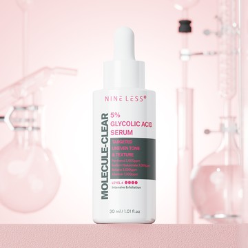 NINELESS Molecule-Clear 5% Glycolic Acid Serum 30ml