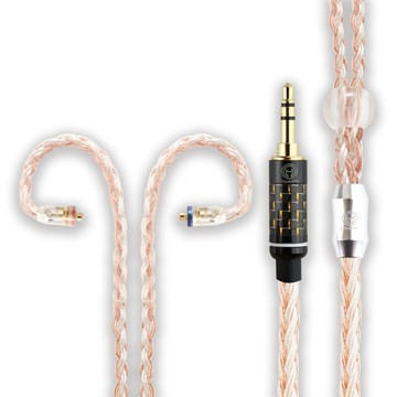 專業16股鍍銀耳機升級線【M267】 mmcx ie100 ie400 ie200 0.78 耳機線 銅銀混編