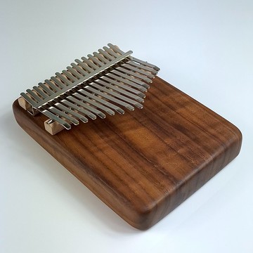 黑胡桃木拇指琴/17音拇指琴/KALIMBA