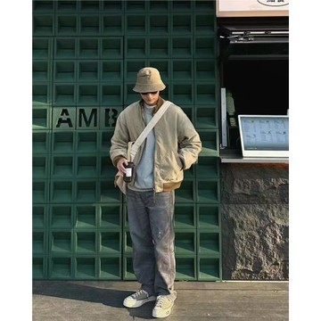 社長 NElGHBDRHODD23aw破壞牛王燈芯絨長褲nbhd牛王褲做舊休閑褲