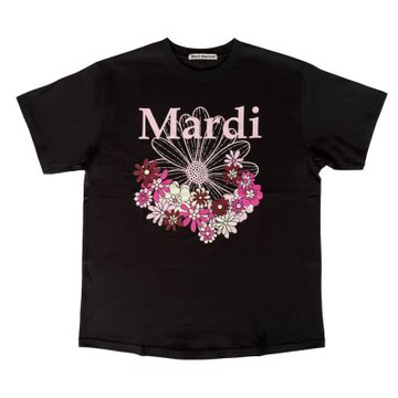 (新款)Mardi Mercredi 小雛菊花朵印花短袖T恤