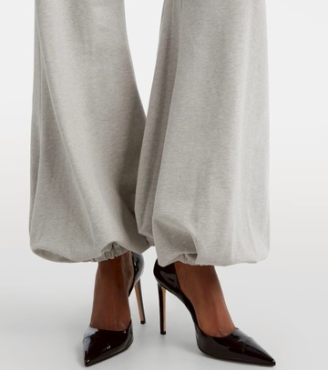 Norma Kamali Cotton-blend jersey sweatpants