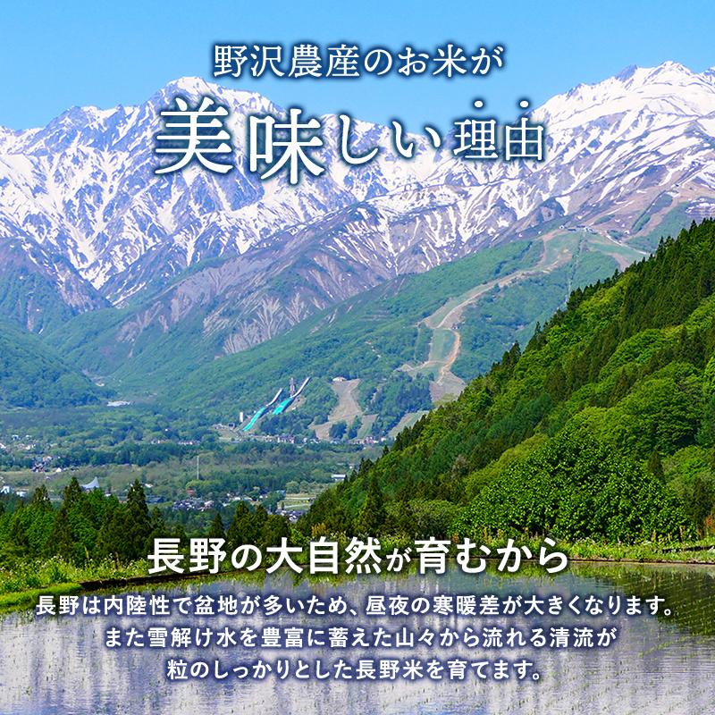 野沢農産 玄米 長野県産コシヒカリ 流るる 5kg 令和4年産