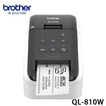 Brother QL-810W 超高速商品標示物流管理列印機