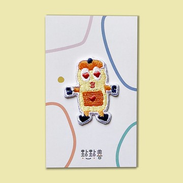 童趣刺繡貼 依依