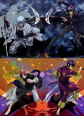 銀時&高杉(攘夷時代)/神威&高杉Clearfile SET一番賞銀魂～歌舞伎町的愉快的伙伴和惡人～」H獎