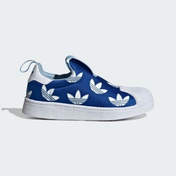 Adidas 愛迪達 Superstar 360 C [IF3585] 中童 運動休閒鞋 舒適 藍 白