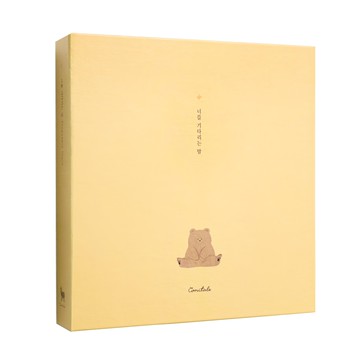 CONITALE 等待你的心 懷孕日記 超音波相簿 - 黃色  1本  48張
