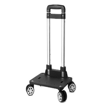 四輪萬向輪拉桿輕便折疊鋁合金拉桿架手拉車拖車露營車配件大全