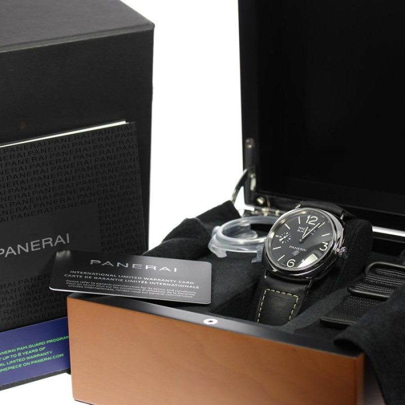 ☆美品☆箱・保証書付き【PANERAI】パネライ ラジオミール ブラックシール 3デイズ アッチャイオ PAM00754 手巻き メンズ |  LINEブランドカタログ