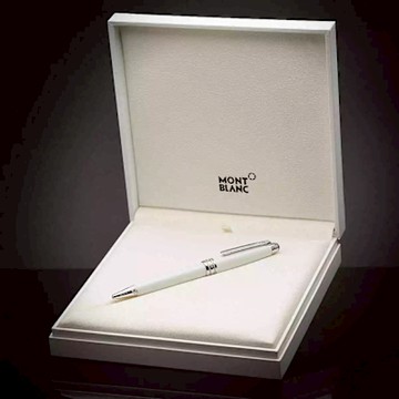 MONTBLANC 萬寶龍 致敬白朗峰 經典164原子筆-白色