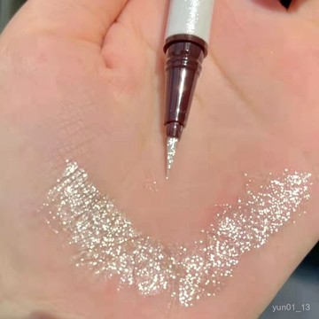 📣免運🔥臺灣出貨🔥【爆閃碎鑽】臥蠶筆提亮二閤一極細亮閃閃高光珠光眼綫液自然持久