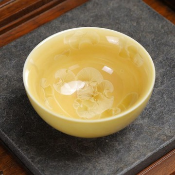 茶杯 主人茶杯🍵特價結晶釉單倍主人杯單個女款窯變結晶釉主人杯建盞陶瓷功夫茶杯