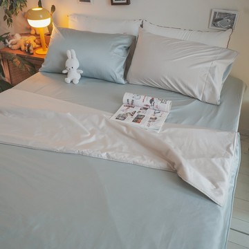 棉床本舖｜綠光 ❱ 80s天絲棉(萊賽爾天絲™+純棉)-床包 - 單售/兩用被