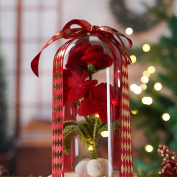 【一件免運】針織玫瑰花燈 值得收藏的實用交換禮物推薦