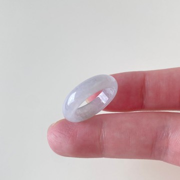 白月光玉戒 | 天然緬甸玉A貨翡翠