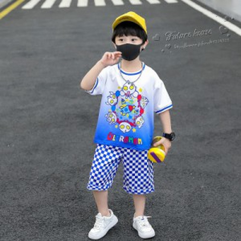 ウルトラマン 子供服 半袖 Tシャツ 男の子 夏服 トップス ボーイズ 上着 キッズ ジュニア カットソー カジュアル パンツ 上下セット 90 1 通販 Lineポイント最大1 0 Get Lineショッピング