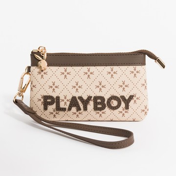 PLAYBOY - 零錢包  ChocoVerse系列 - 咖啡色/552-0207-60-1