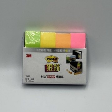 ✨星星文具✨3M Post-it 狠黏 標籤紙 標籤貼 可再貼 4色 700S
